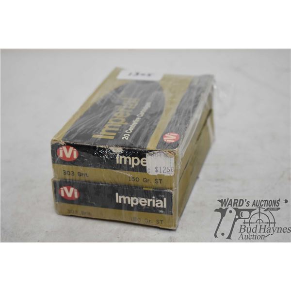 Two full 20 count boxes of .303 brit including 1 150 gr ST and 1 180 gr ST