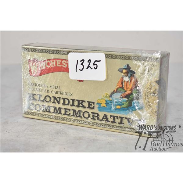 One full 20 count box Winchester Klondike Commemorative .30-30 170 gr silvertip. Box has both origin