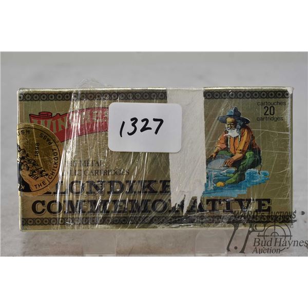 One full 20 count box Winchester Klondike Commemorative .30-30 170 gr silvertip. Box has both origin