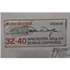 Image 5 : One full 20 count box Winchester John Wayne .32-40 win 165 gr S.P., box sealed in plastic. Duke head