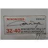 Image 6 : One full 20 count box Winchester John Wayne .32-40 win 165 gr S.P., box sealed in plastic. Duke head