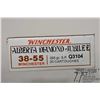 Image 5 : One full 20 count box Winchester Alberta Diamond Jubilee .38-55 255 gr S.P., box is sealed