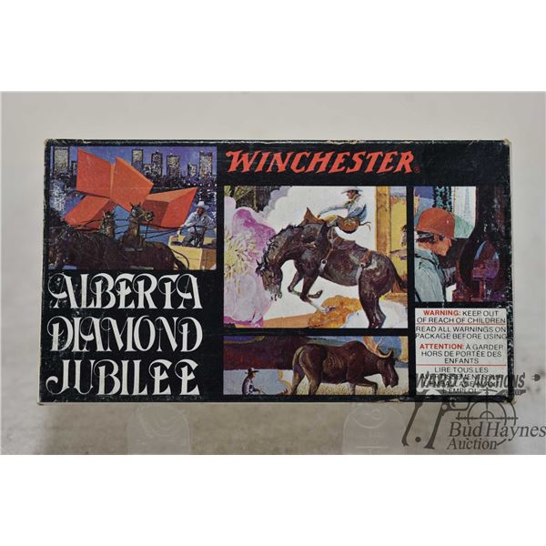 One full 20 count box Winchester Alberta Diamond Jubilee .38-55 255 gr S.P., box is sealed