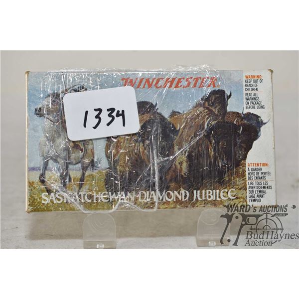 One full 20 count box Winchester Saskatchewan Diamond Jubilee .38-55 255 gr S.P., box not sealed but