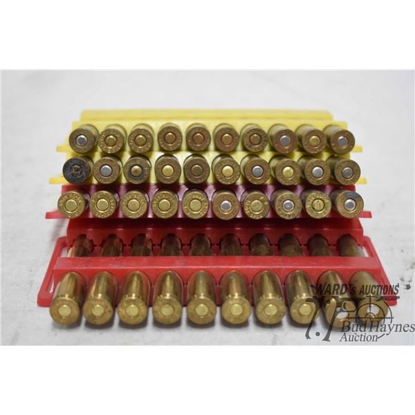 Bag w/ 40 rounds of .30-06 spr (some factory and some reloads)