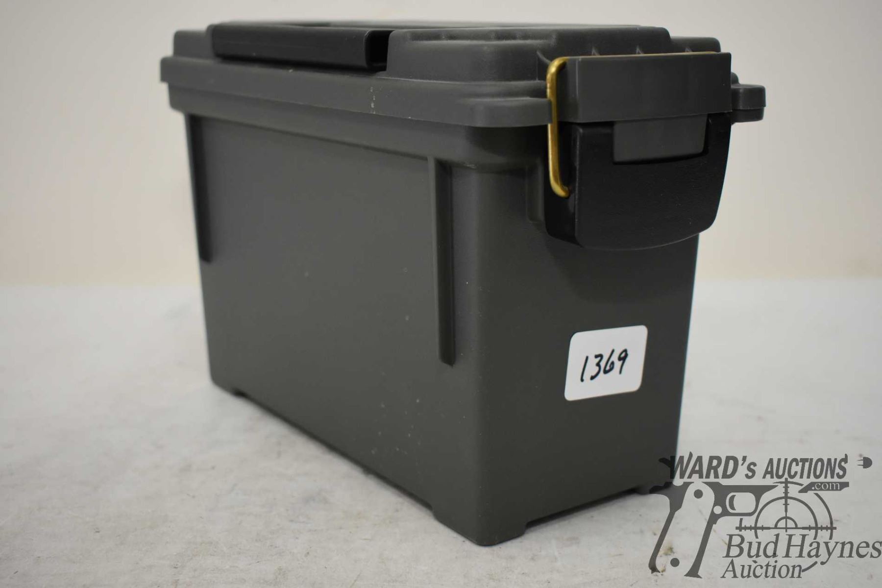 Count Boxes Plastic ammo box w/ three full 50 count boxes and one partial 26 count ...