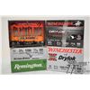 Image 1 : One full 25 count box Winchester Drylok 10 GA 3 1/2" BB, one partial 18 count box Federal black clou