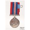 Image 2 : Six WWII replacement medals including 1939-1945 war medal, Canadian Volunteer Service medal. The Def