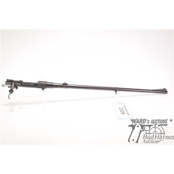 Non-Restricted rifle Mauser model 98, 9.3X57 bolt action, w/ bbl length 24" [Blued barrel and receiv