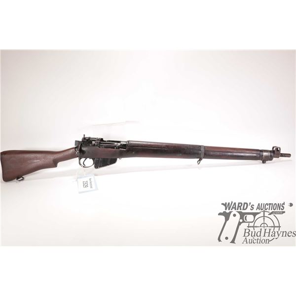 Non-Restricted rifle Lee Enfield model NO.4 MK 1, .303 British Ten shot bolt action, w/ bbl length 2