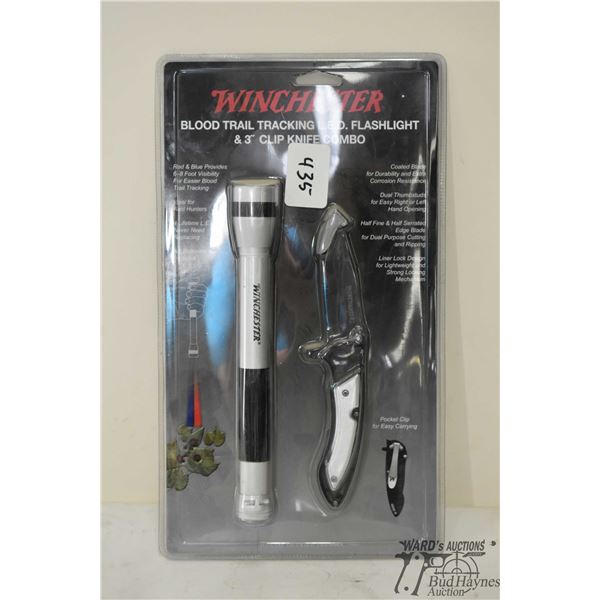 Winchester blood tracking light and knife kit new in package