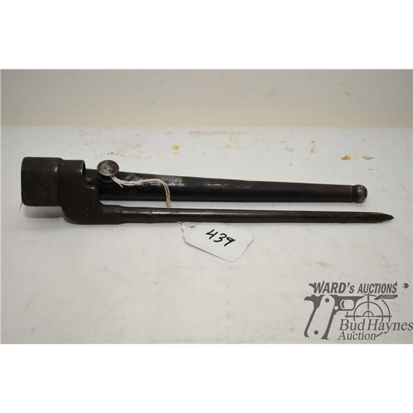 #4 MK1 Enfield bayonet and metal cover