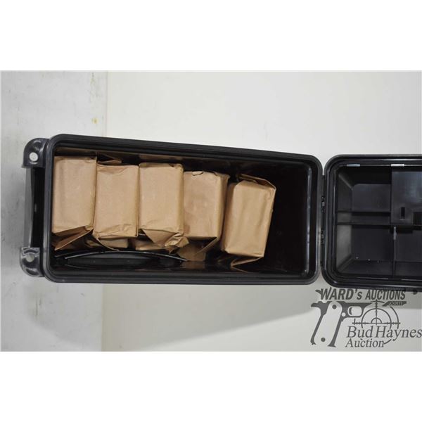 Plastic ammo box w/ 200 rounds of 7.62x39 corrosive military rounds