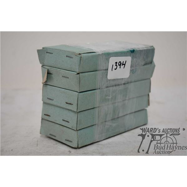 Five full 20 count boxes Czech 7.62x39 military rounds on stripper clips
