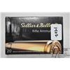 Image 1 : One full 20 count box Sellier & Bellot 9.3x62 286 gr SP