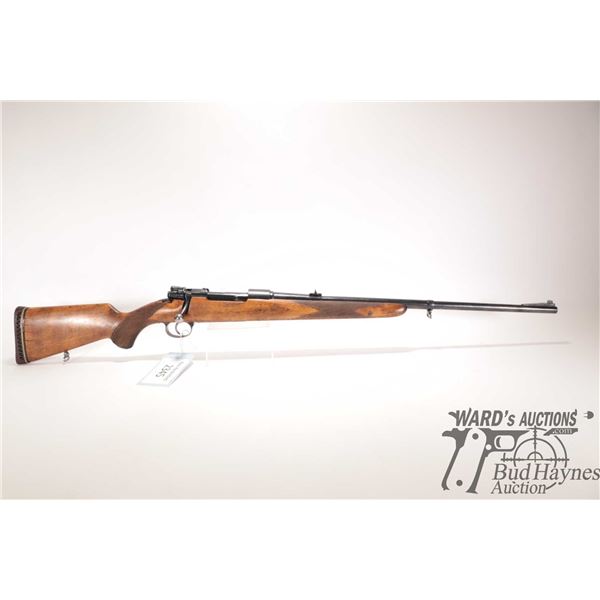 Non-Restricted rifle Husqvarna model 98, 8MM Mauser bolt action, w/ bbl length 24" [Blued barrel and