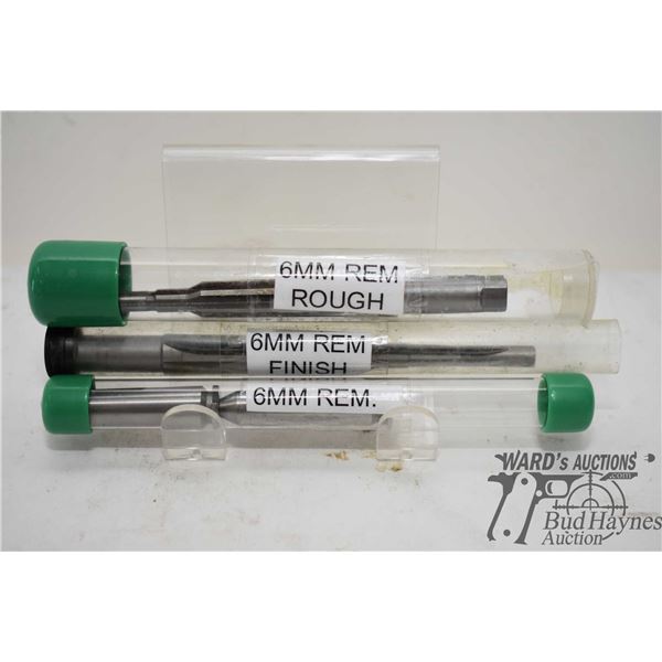2 Reamers including 6mm Rem Rough and 6mm Rem Finish plus 6mm Go-Nogo gauges