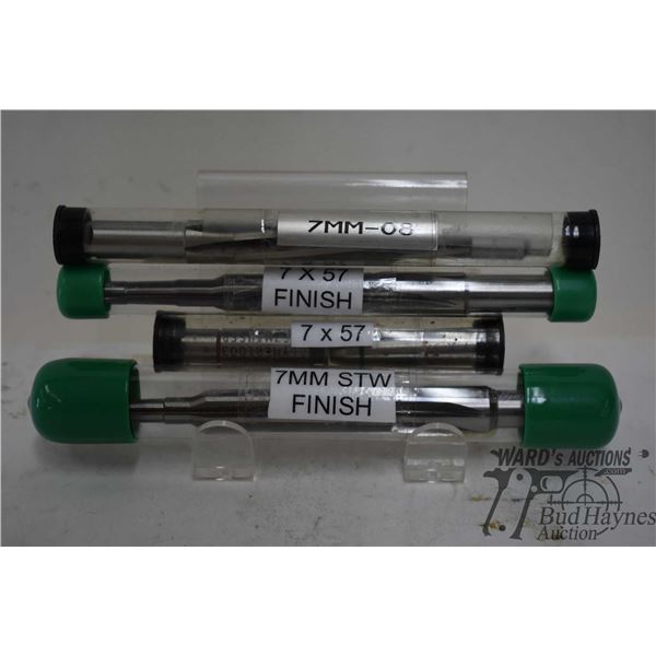 3.7mm reamer including 7mm-08 finisher, 7x57 finisher and 7mm STW finisher plus a set of 7x57 mauser