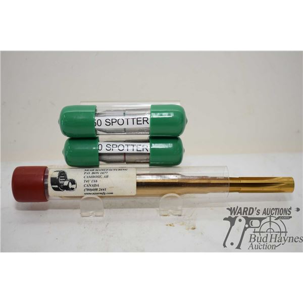 50 cal spotter reamer and a set of go nogo gauges