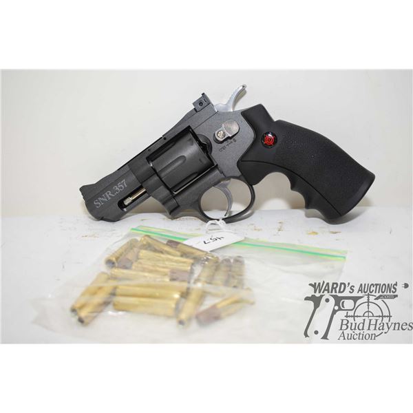 Crosman SNR .357 .177 pellet or steel BB CO2 revolver and 12 pellet/BB cartridges