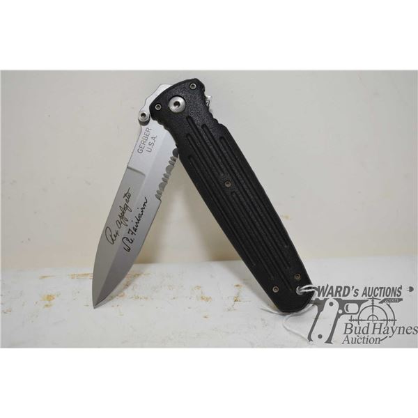 Gerber Applegate combat folding knife