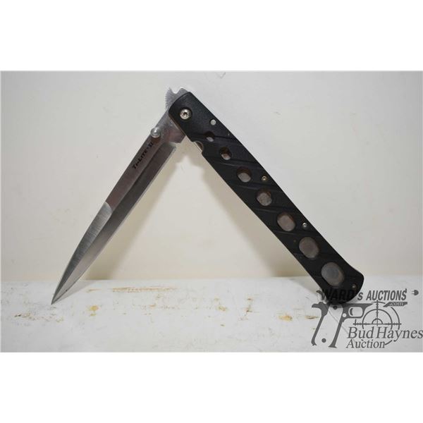 Ti-Lite VI folding knife w/ 6" blade