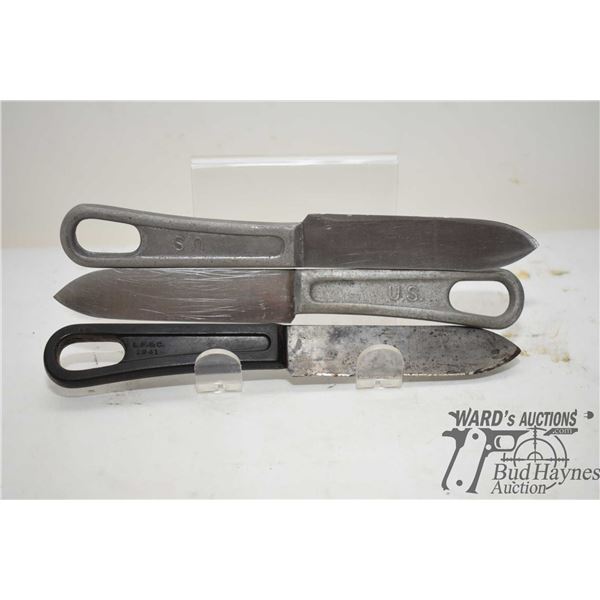 Three VS WWII messkit knives