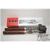 Image 1 : Two bullet molds including RCBS .45-225 RM w/ handle and Lee .575-50 M new in box