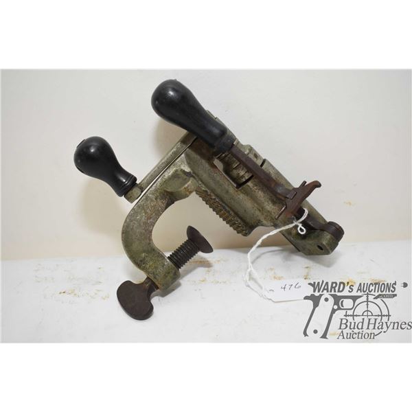 Vintage 10ga shotgun shell reloading tool