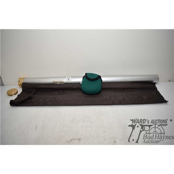 Fenwick HMX 906-4 four piece 9" fly rod with case and a Fenwick DCC 78 fly reel with case