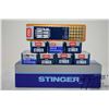 Image 1 : One full 500 count box CCI stinger .22 LR lead bulet, one full 100 count box CCI mini mag .22 LR and