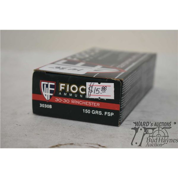 One full 20 count box Fiocchi .30-30 win 150 gr FSP