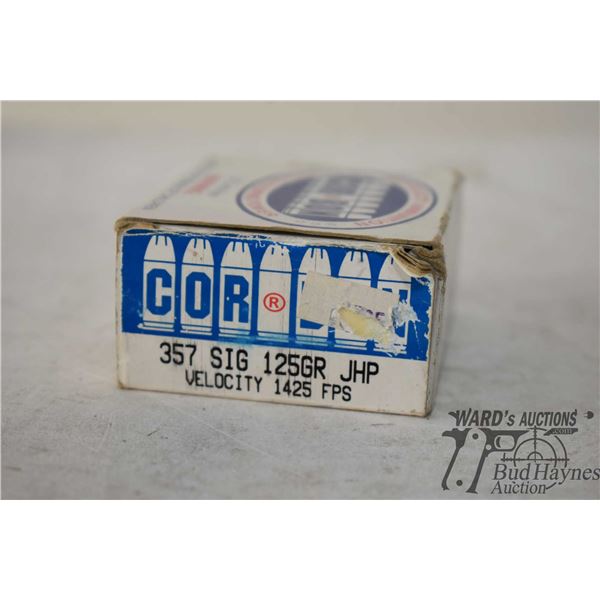 One full 20 count box Cor Bon .357 sig 125 gr JHP