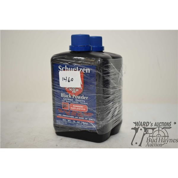 Two full 1lb containers of Schuetzen black powder FFG