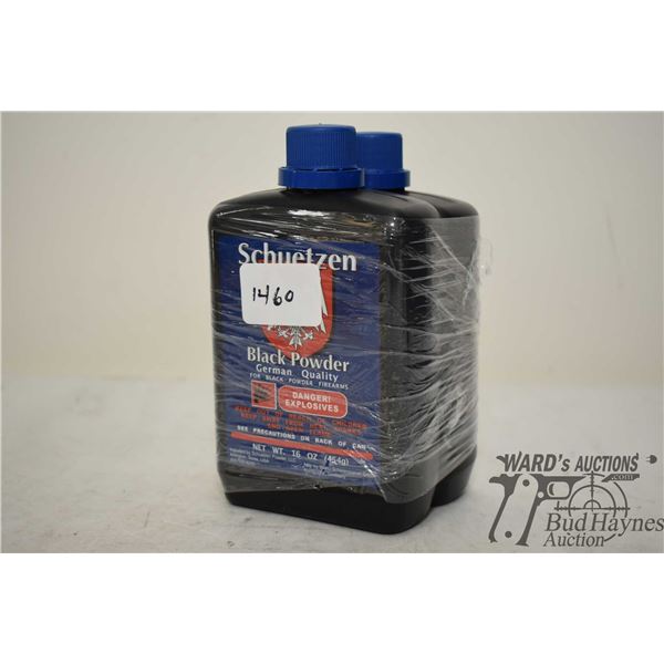 Two full 1lb containers of Schuetzen black powder FFG