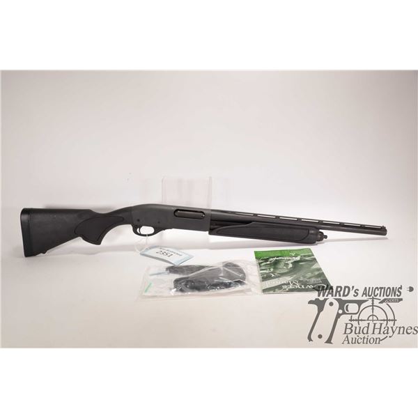 Non-Restricted shotgun Remington model 870, 20 ga. 2 3/4" & 3" pump action, w/ bbl length 18 1/2" bo