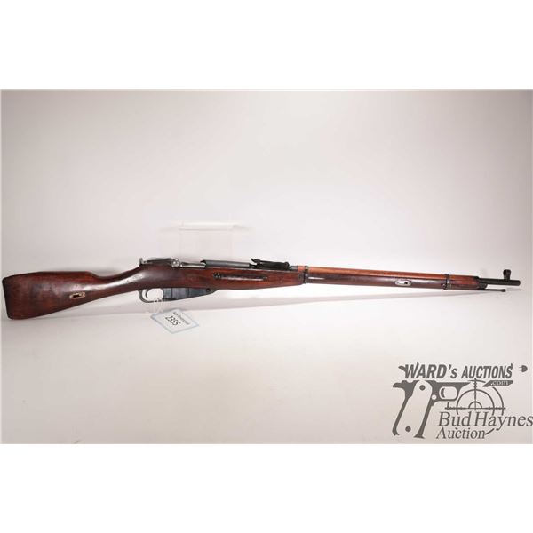 Non-Restricted rifle Mosin-Nagant (Tula) model M91/30, 7.62X54r bolt action, w/ bbl length 29" [Blue