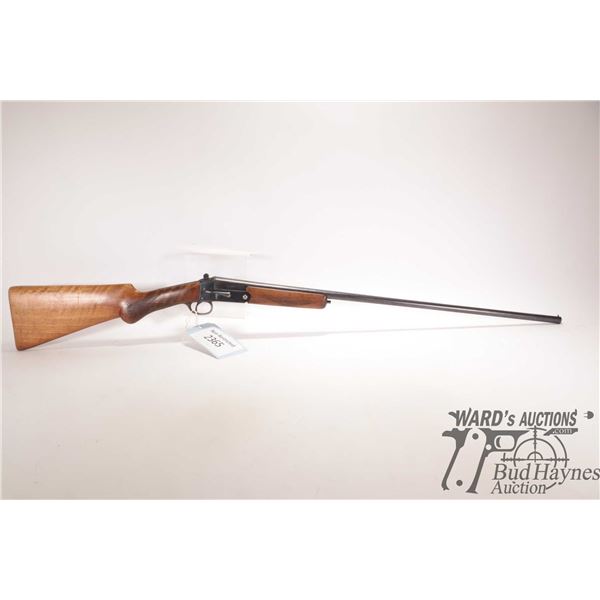 Non-Restricted shotgun Marca Norica Eibar .410 g. chamber unknown Single shot hinge break, w/ bbl le