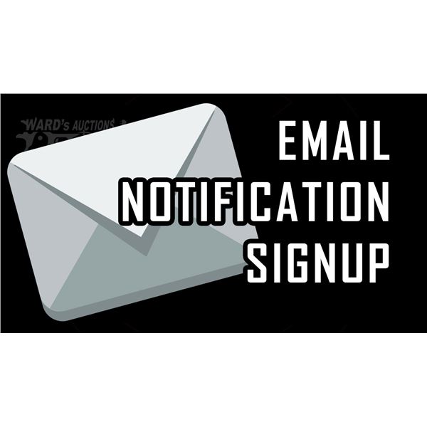 Email Notification Signup