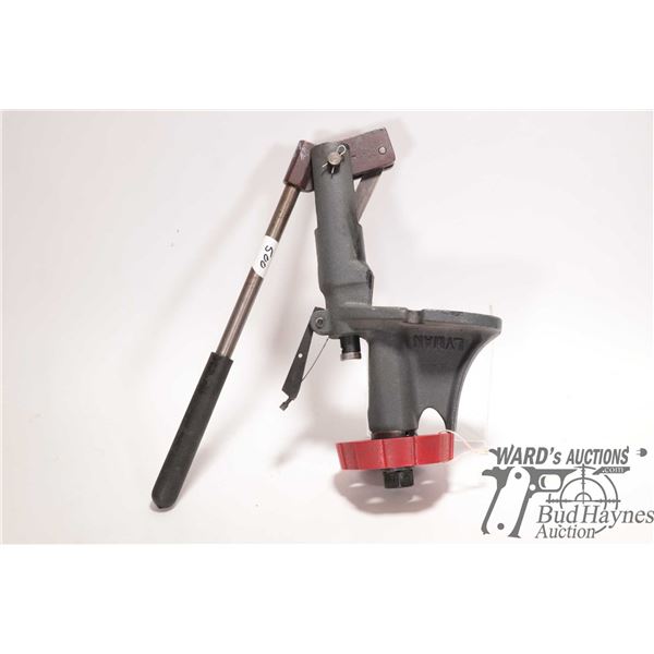 Lyman Spar T turret press