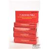Image 1 : Five full 20 count boxes of NOR76239 7.62X39, 11 grain, full metal jacket non-corrosive