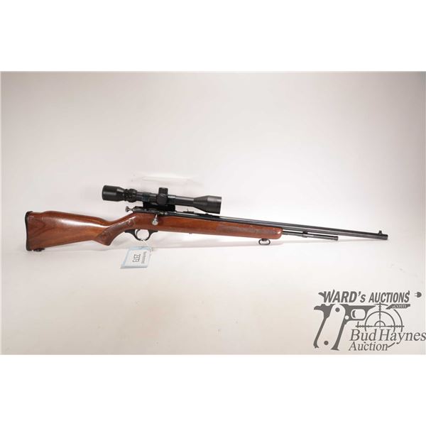 Non-Restricted rifle Cooey model 600, 22 S, L & LR bolt action, w/ bbl length 24" [Blued finish. Fix