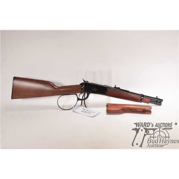 Non-Restricted rifle Rossi model RH92, 45 Colt lever action, w/ bbl length 12" [Blued barrel, receiv