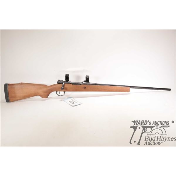 Non-Restricted rifle Mauser model 98, 30-06 bolt action, w/ bbl length 23 1/2" [Blued barrel and rec