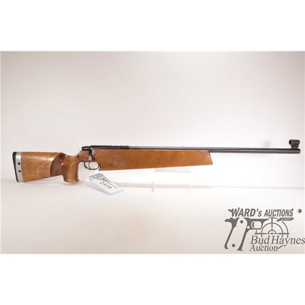 Non-Restricted rifle Remington model M540XR Target, .22 LR Single shot bolt action, w/ bbl length 26