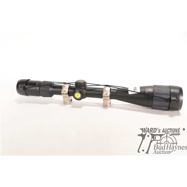 Browning 8-24x40 scope with rings and lens cap