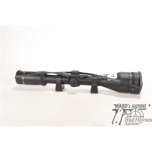Burris 4.5-14x42mm Full Field II scope with rings and lens caps