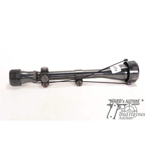 Vintage Weaver V8 2.8-8 scope with rings