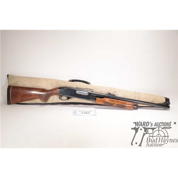 Non-Restricted shotgun Remington model 870 Wingmaster, 12 ga. 2 3/4" pump action, w/ bbl length 20" 