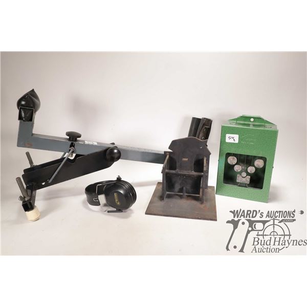 Elgame .22 cal bullet trap and a heavy iron target